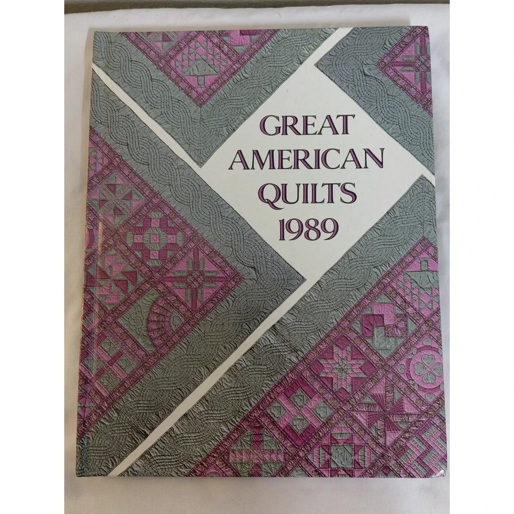 Great American Quilts 1989 Oxmoor House Vintage Quilt Pattern Book Paperback